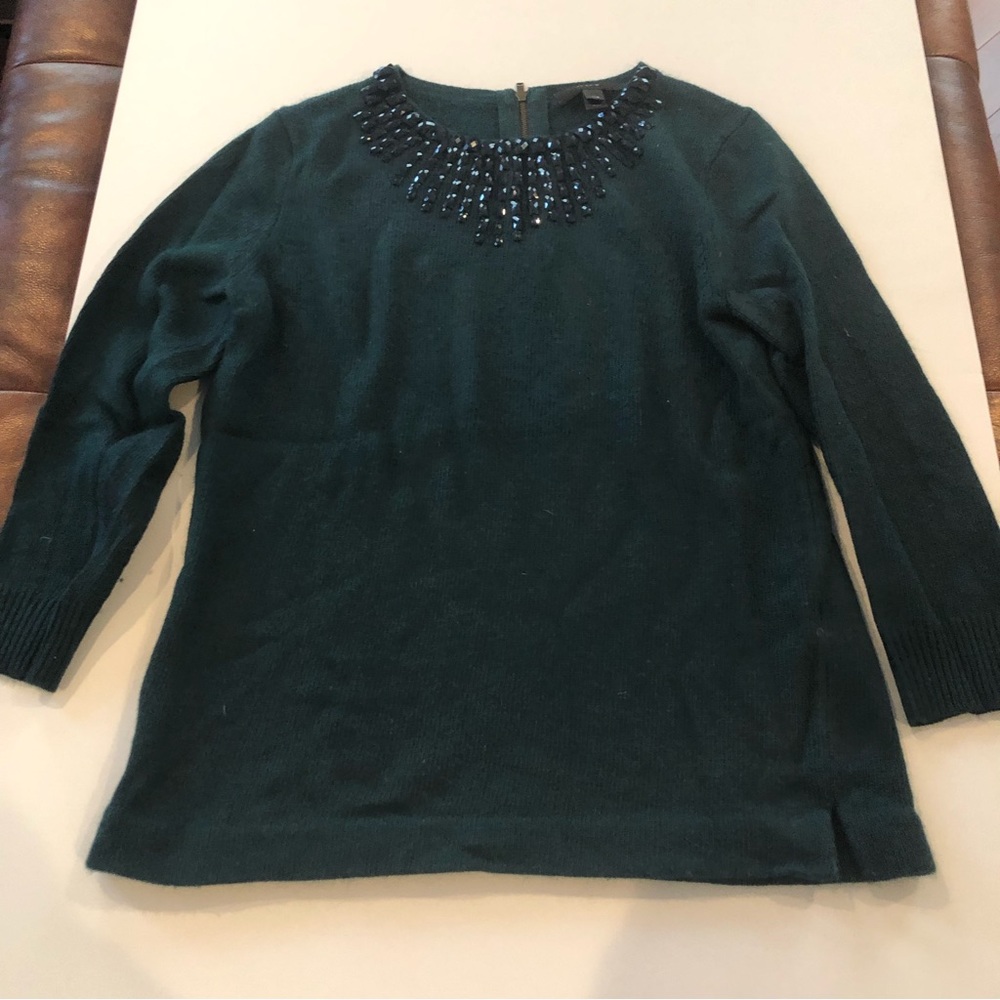 J Crew Beaded Sweater